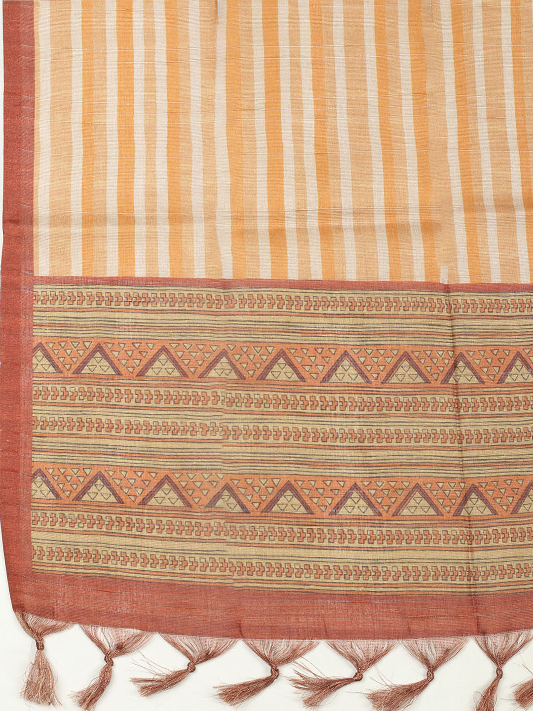 Embroidered Chanderi Unstitched Suit With Pant &amp; Dupatta