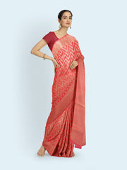 Zari Jaal Art Silk Woven Saree