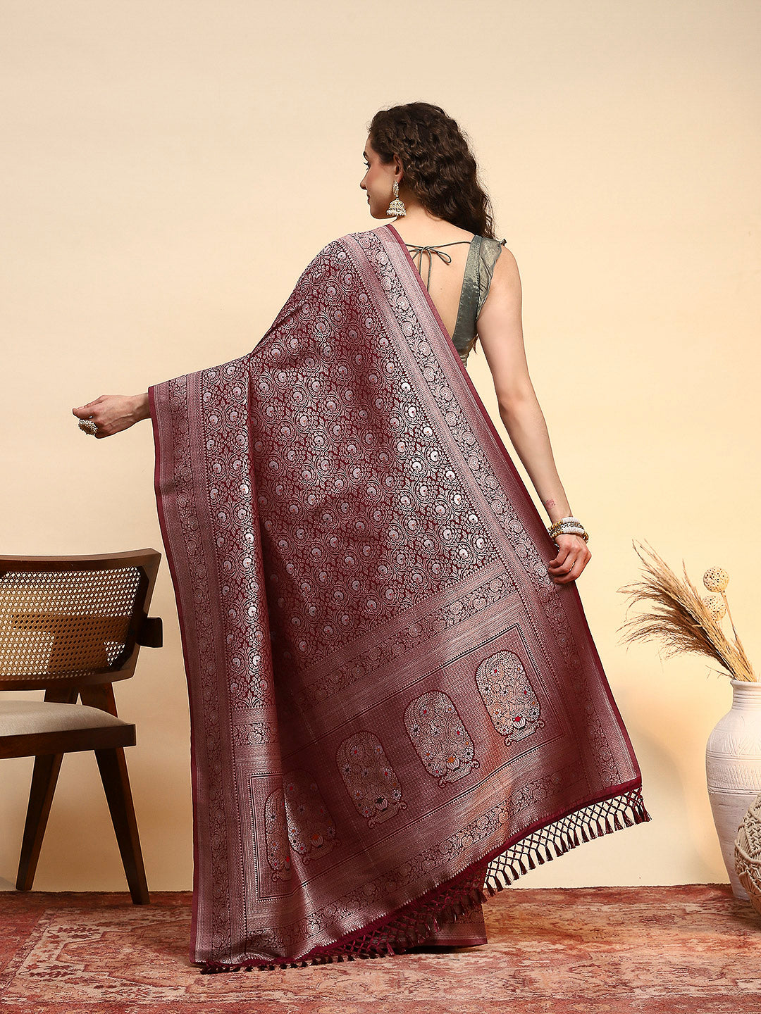 Woven Design Art Silk Saree