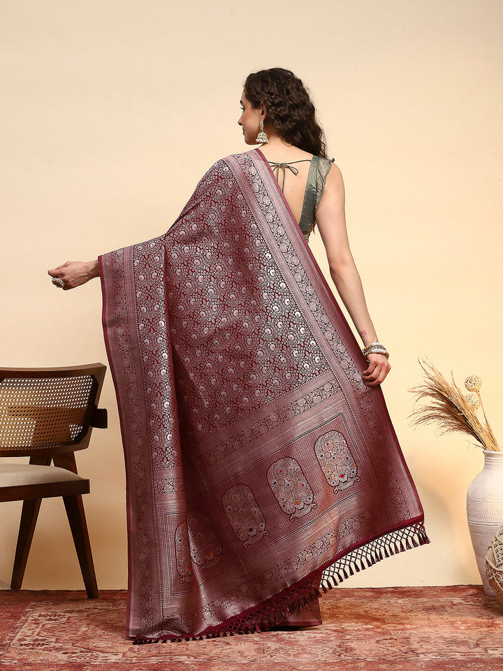 Woven Design Art Silk Saree
