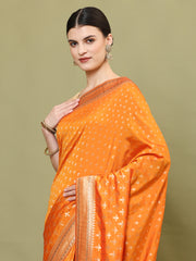 Stone Embroidery Banarasi Saree