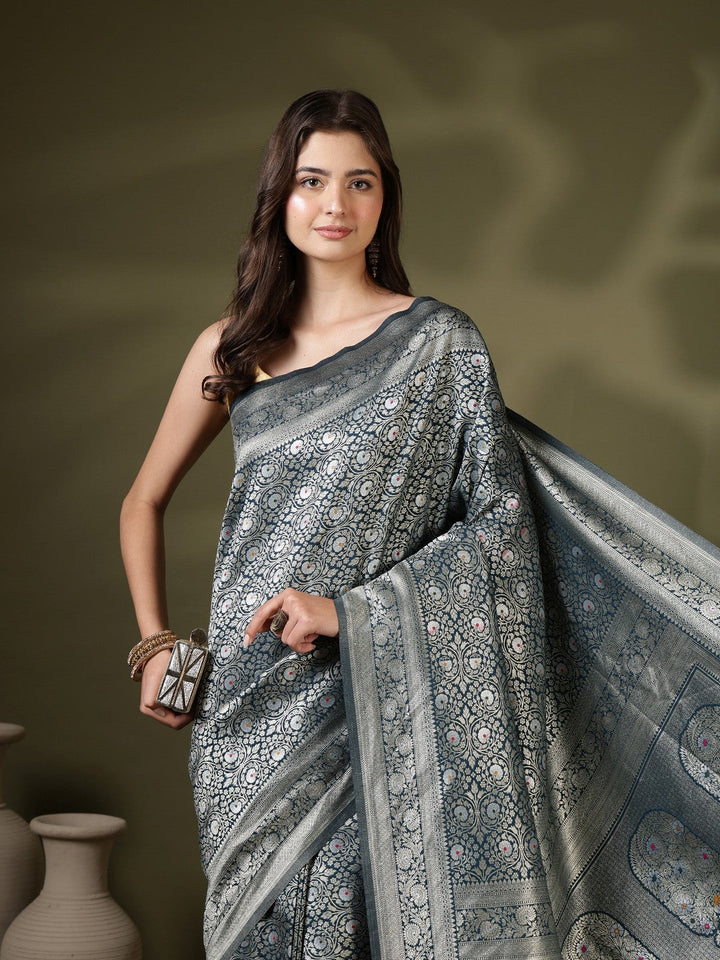Woven Design Art Silk Saree