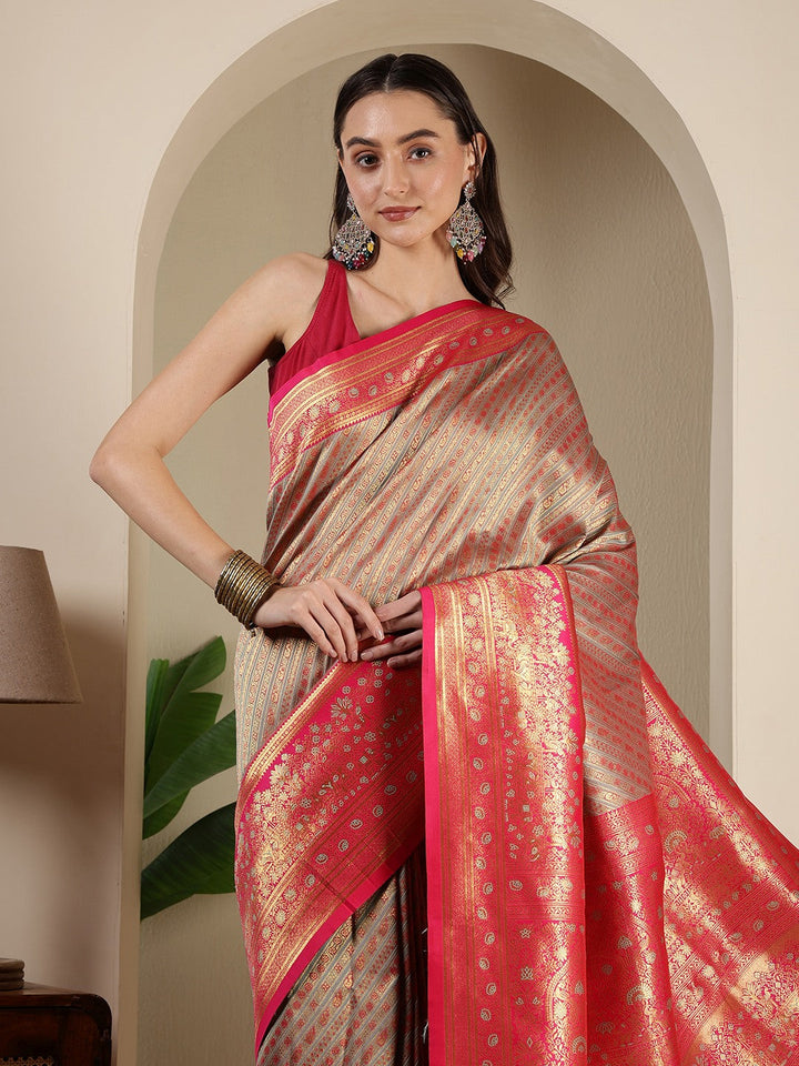 Woven Design Art Silk Saree