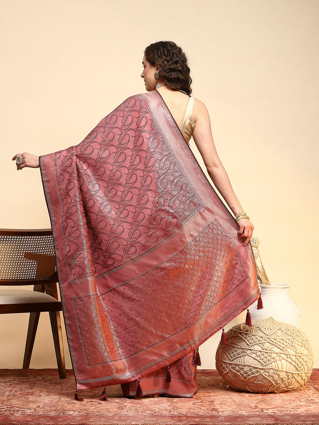 Woven Design Banarasi Saree