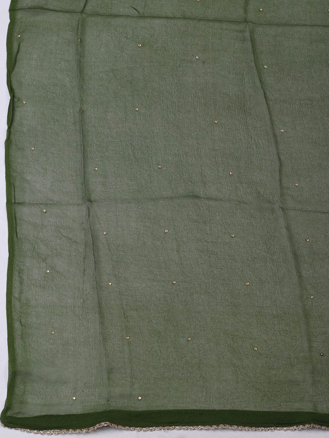 Woven Design Chanderi Unstitched Suit With Pant &amp; Dupatta