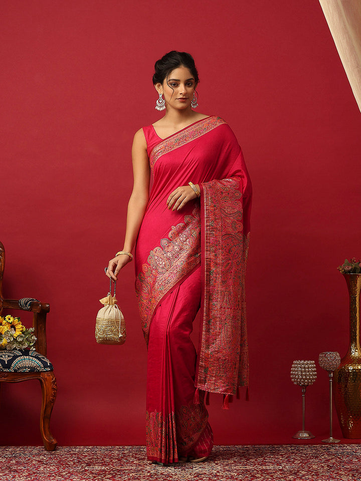 Woven Design Art Silk Saree
