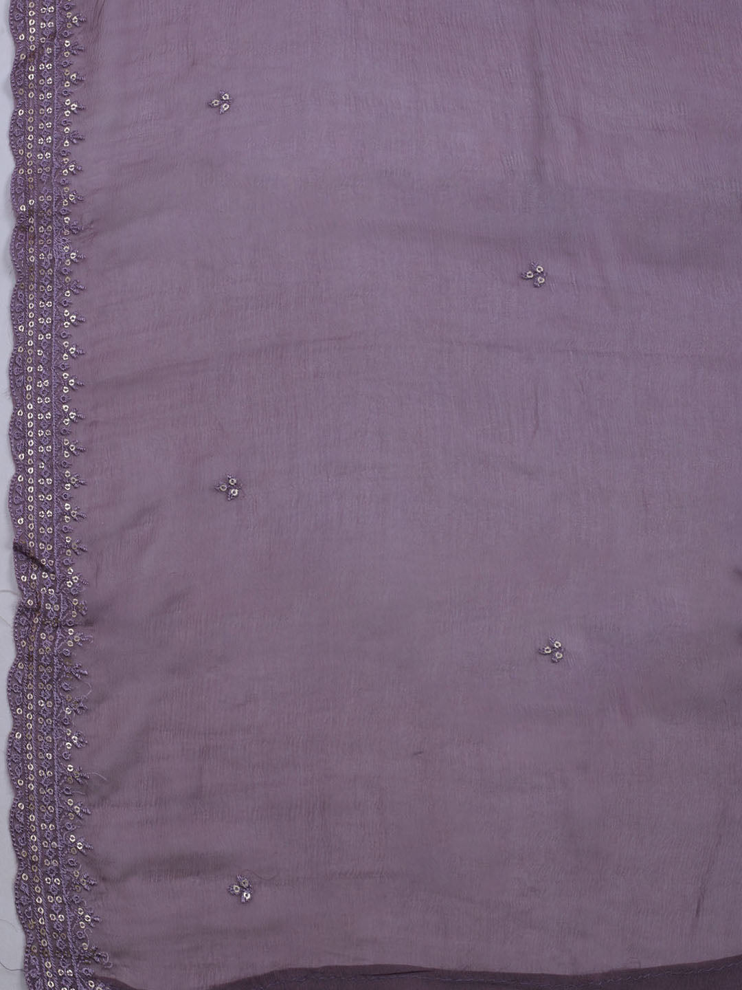 Printed Cotton Blend Unstitched Suit With Dupatta