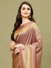 Zari Booti Woven Handloom Saree