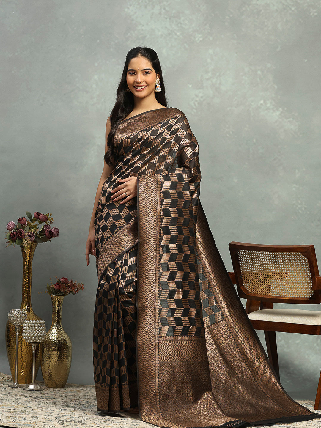 Woven Design Art Silk Saree