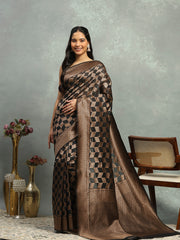 Embroidered Art Silk Saree