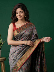 Woven Design Art Silk Saree