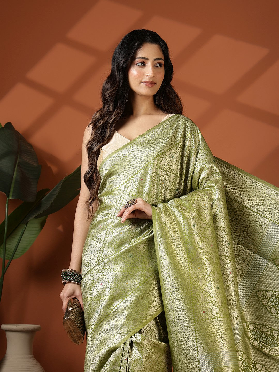 Woven Design Art Silk Saree