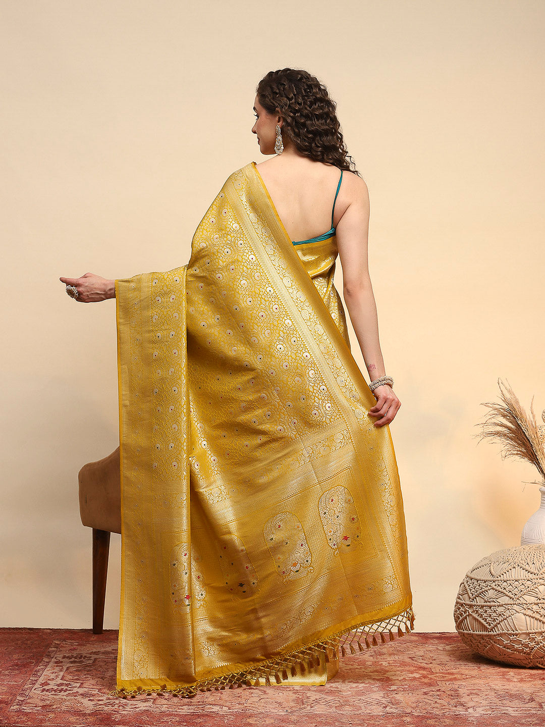 Woven Design Art Silk Saree