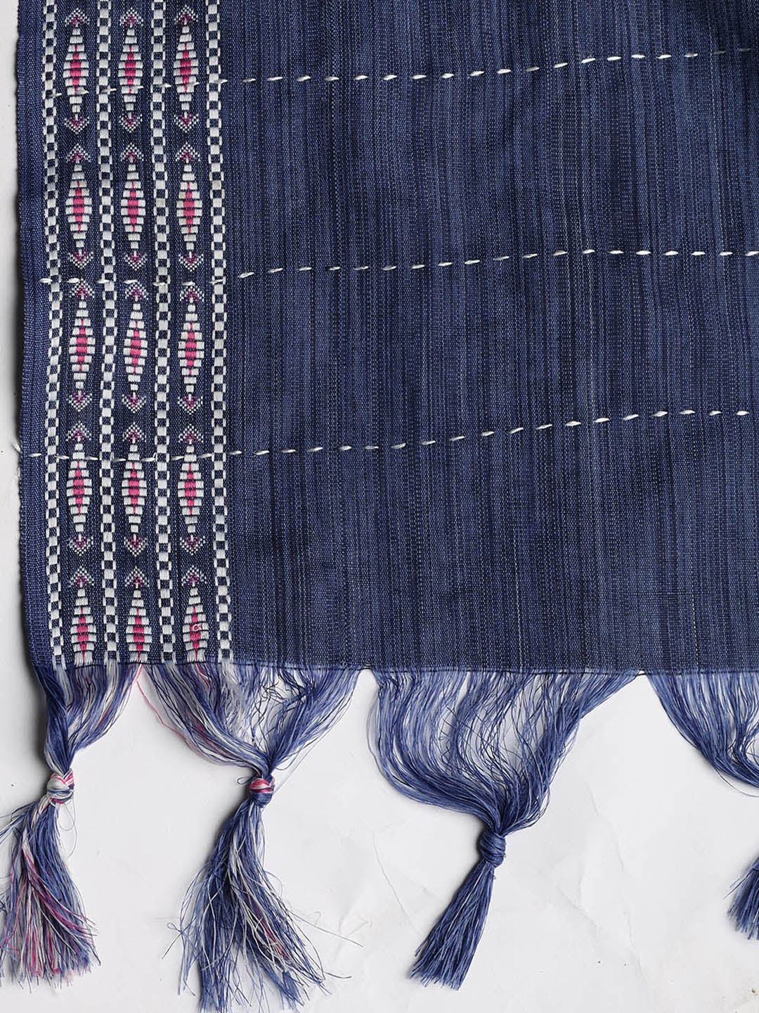 Neck Embroidered Cotton Blend Unstitched Suit With Dupatta