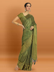 Brocade Zari Jaal Border Handloom Saree