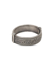 Silver Oxidized Bangle