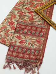 Printed Tussar Saree