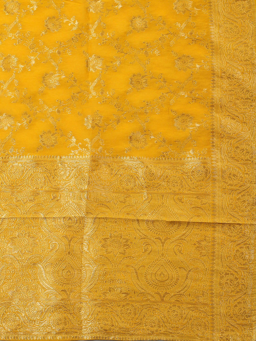 Woven Design Chanderi Unstitched Suit With Pant &amp; Dupatta