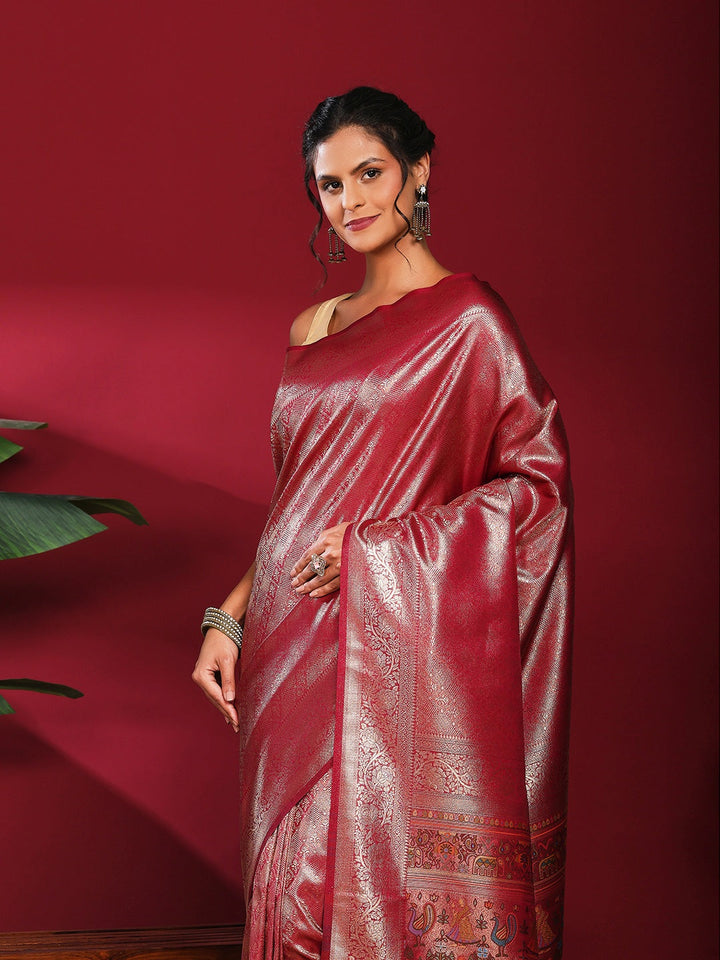 Woven Design Art Silk Saree