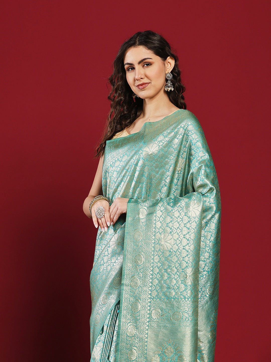 Woven Design Art Silk Saree