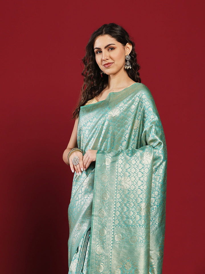 Woven Design Art Silk Saree