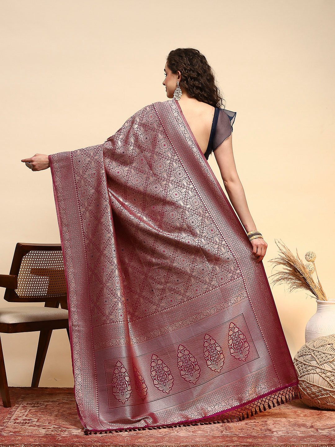 Woven Design Art Silk Saree