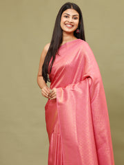 Zari Jaal Woven Handloom Saree