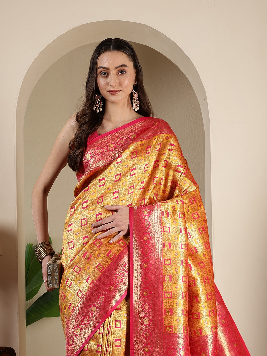 Woven Design Art Silk Saree