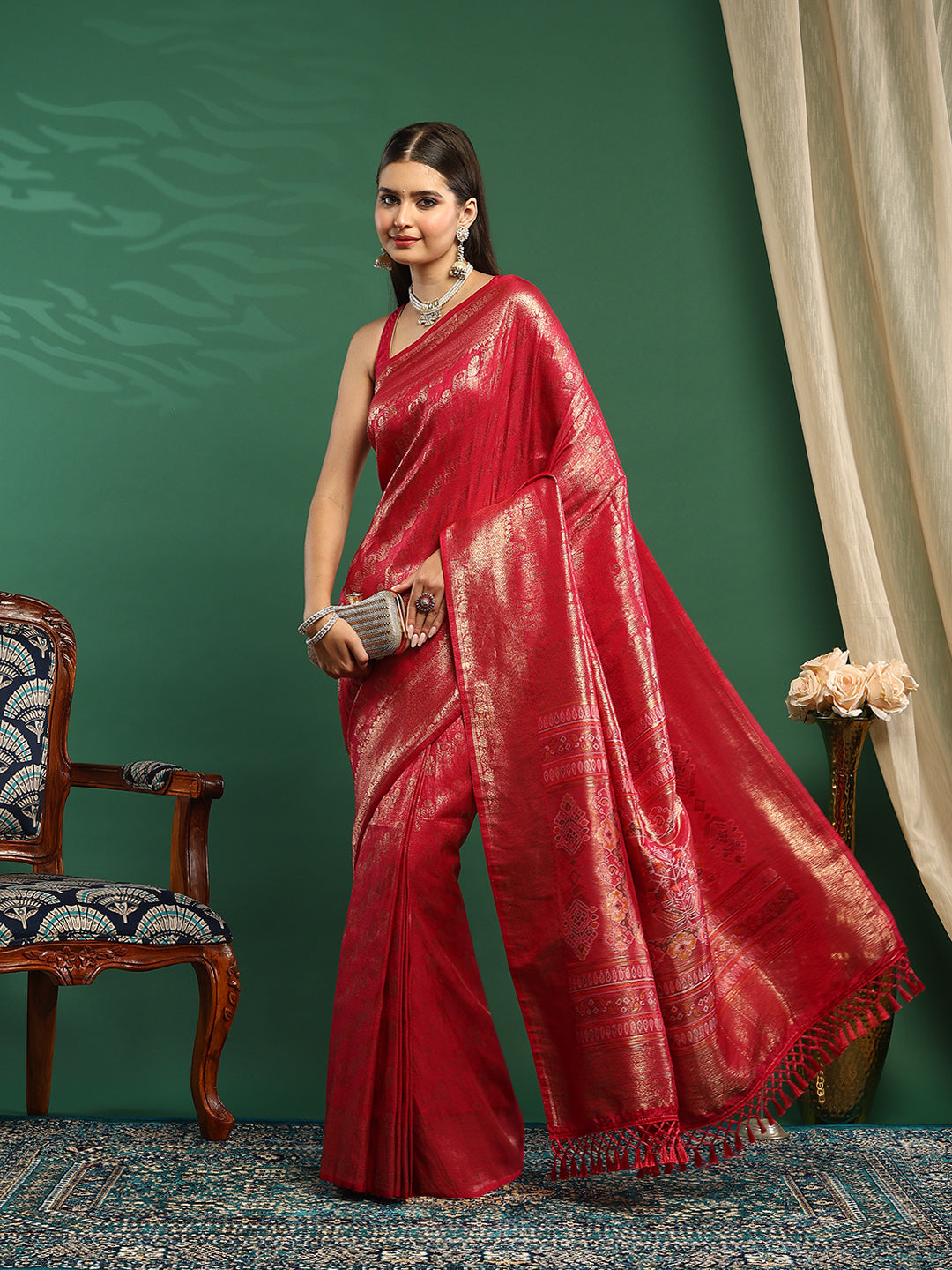Woven Design Art Silk Saree