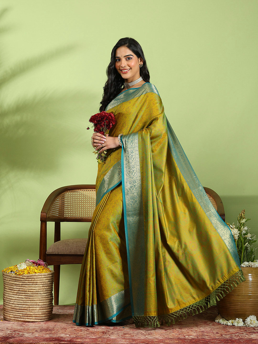 Woven Design Art Silk Saree
