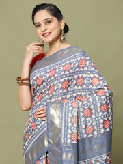 Patola Printed Art Silk Saree