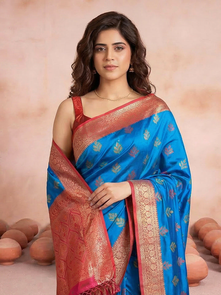 Woven Design Art Silk Saree