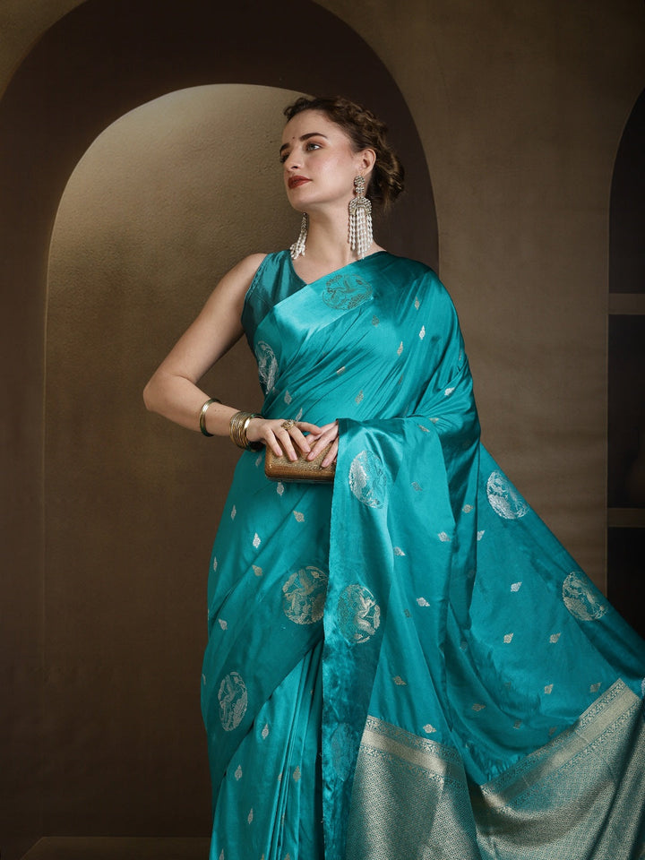 Woven Design Art Silk Saree