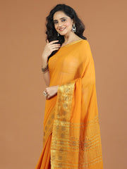 Stone Booti Chiffon Woven Saree