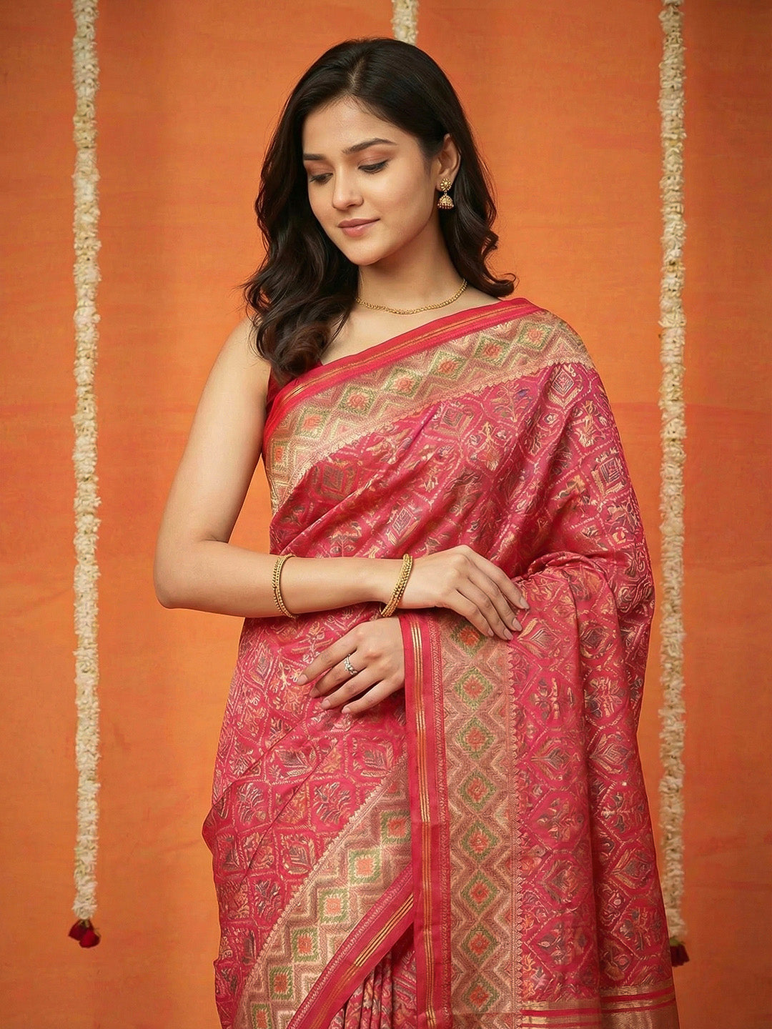 Woven Design Art Silk Saree
