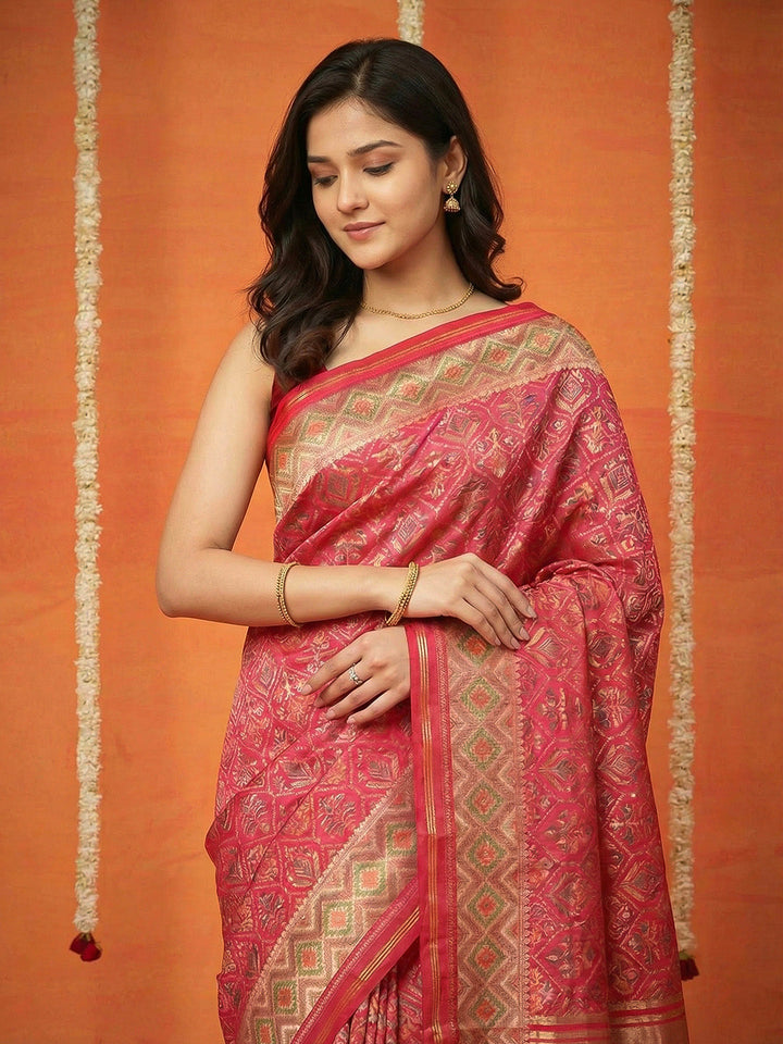 Woven Design Art Silk Saree