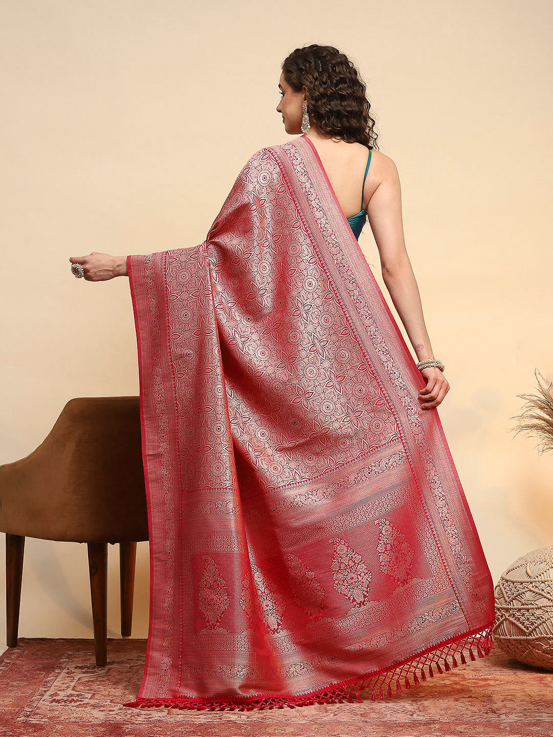 Woven Design Art Silk Saree