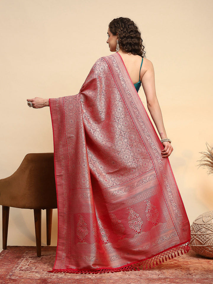 Woven Design Art Silk Saree