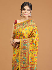 Digital Floral Print Crepe Saree