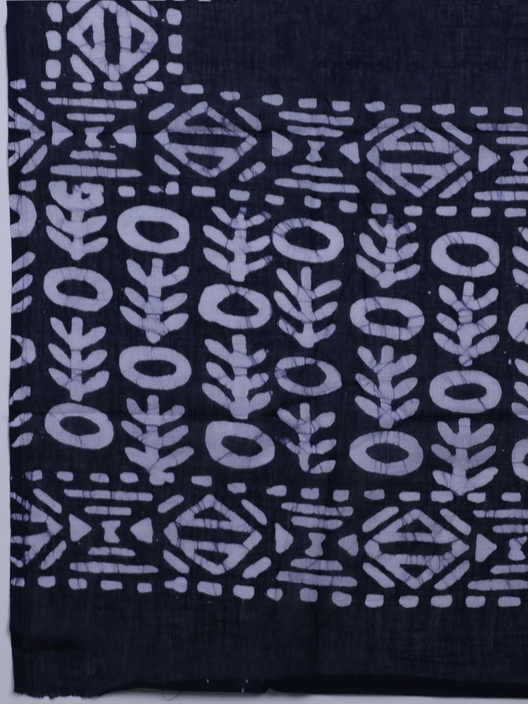 Printed Cotton Blend Unstitched Suit With Dupatta