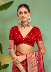 Digital Printed Art Silk Saree
