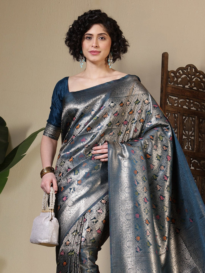 Woven Design Art Silk Saree