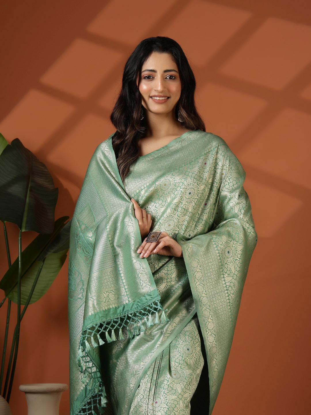 Woven Design Art Silk Saree