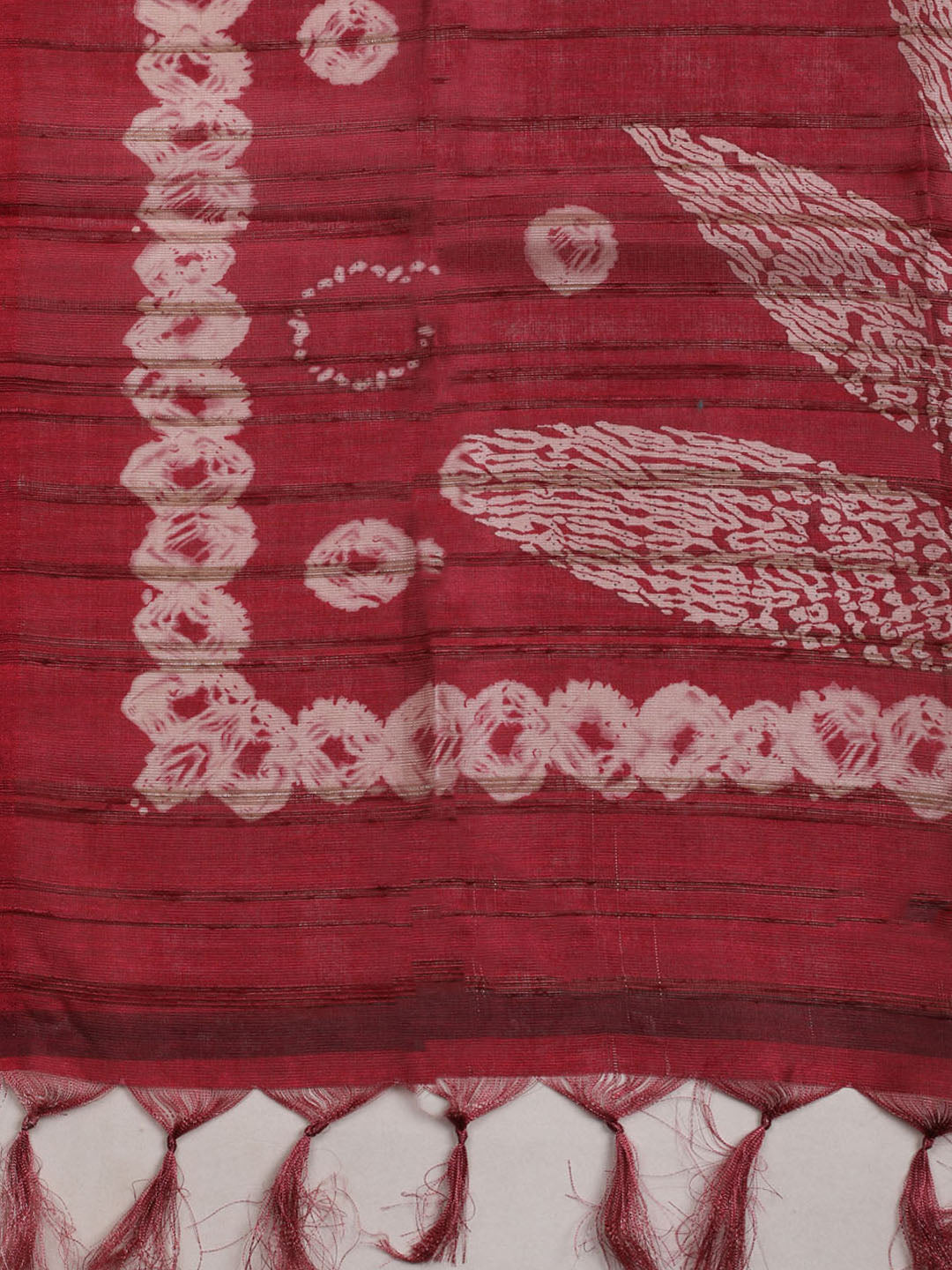 Embroidered Tussar Unstitched Suit With Dupatta
