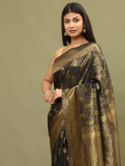 Zari Jaal Woven Handloom Saree