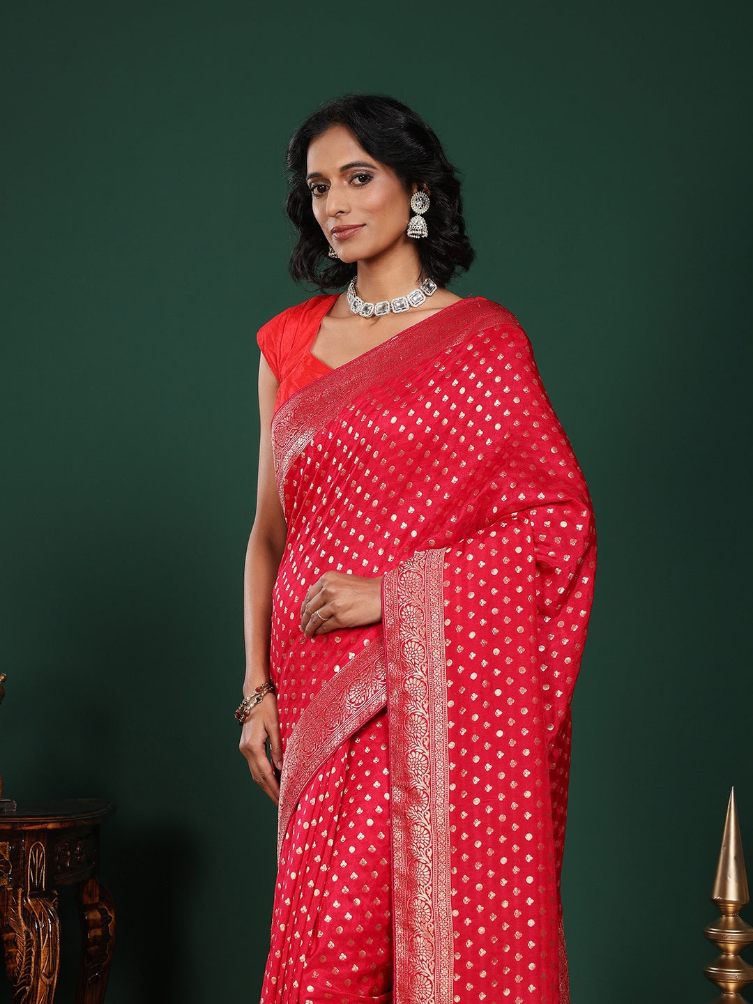 Woven Design Dola Silk Saree