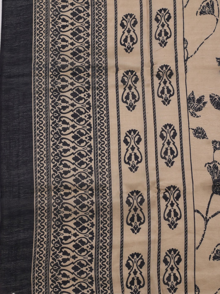 Printed Cotton Blend Unstitched Suit With Dupatta