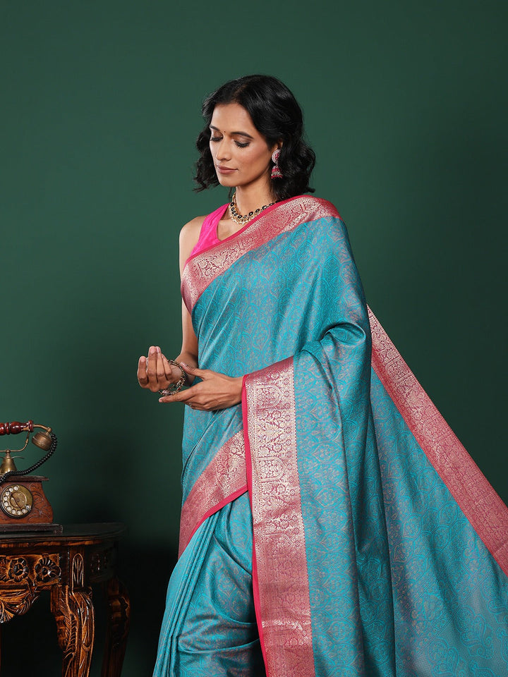Woven Design Art Silk Saree