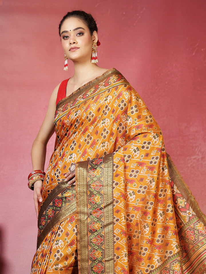 Woven Design Art Silk Saree