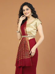 Stone Booti Chiffon Woven Saree